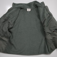 POLARTEC GEN III Foliage Green Cold Weather Fleece Jacket Medium Long