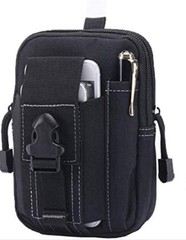 Outdoor Tactical Waist Pack Bag Molle EDC Camping Hiking Pouch Black – A0120