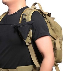 Military Gear EDC Pouches with Circle Buckle Tactical Key Case Coin Purse Wallet
