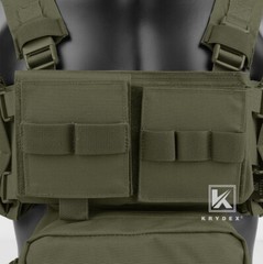 KRYDEX MK3 MK4 Micro Fight Chassis Chest Rig Modular Carrier Pouch Ranger Green