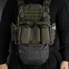 Outdoor Tactical Drop Dangler Pouch Sub Abdominal Carrying Quick Access Kit Bag