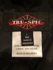 TruSpec 24-7 Series 3 in 1 Black Tactical Weather Shield Jacket, Lrg, New w/Tags