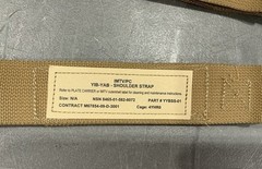 GENUINE US MILITARY ISSUED IMTV/PC YIB-YAB SHOULDER STRAP. DESERT/COYOTE COLOR !