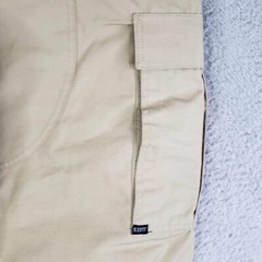 5 11 Cargo Pants Tactical Men’s Size Medium M Tan Khaki Ripstop Straight Leg
