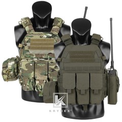 KRYDEX LBT-6094A Plate Carrier Tactical Body Armor Vest Molle w Tactical Pouches