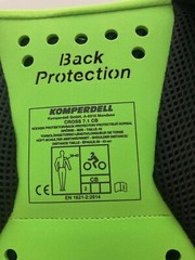 Komperdell Cross Flex Back Protection – skiing, snowboarding, BMX -Men’s Size M