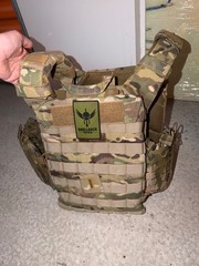 SHELLBACK RAMPAGE 2.0 PLATE CARRIER MULTICAM W/Level IV Plates & Level III Sides