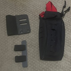 Wilde custom gear sled med pouch ifak and blue force gear and defense mechisnish