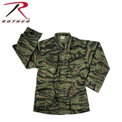 Rothco Vintage Vietnam Style Fatigue Shirts TIGER STRIPE