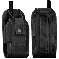 Tactical Molle Radio Holder Security Walkie Talkie Pouch Belt Holder Waist Pack