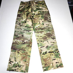 APECS Trousers Mens Size Small/Large Multicam 100% Nylon Made In USA