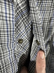 Propper Covert Tactical Snap Button Up Shirt Plaid XL Casual CCW Conceal Carry