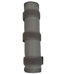 Gray Made in USA -High-Temperature Mirage Suppressor Cover Wrap For Rifle 9 inch