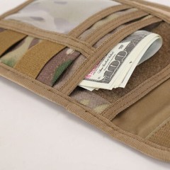 Tactical RFID Blocking Passport Holder Travel Wallet Bag Security Neck Pouch
