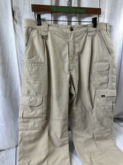 5.11 Tactical Cargo Utility Pants Mens 36X30 Khaki Ripstop Security EMS Military