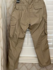 LA Police Gear Basic Operator Tactical Pants Khaki 36×32 NWT Ripstop Cargo
