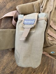 GORUCK Rucker 3.0 Backper Ruck with Waist Belt & (2) Maxpedition Nalgene Pouches
