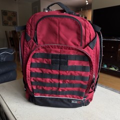 5.11 Tactical First Responder Backpack 35L Red Fire Rescue Bag Large