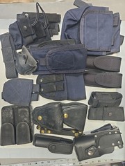 Various Duty And Tactical Gear