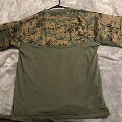 Rothco Tactical Airsoft Combat Shirt – L – Woodland Digital Camo – NWT