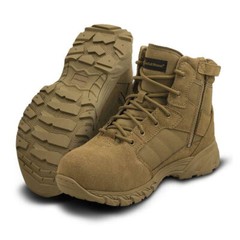 SMITH & WESSON FOOTWEAR Men’s Breach 2.0 6in Side-Zip Coyote Boot (810303)