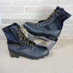 Rothco Black Jungle Boots Military Tactical Combat Work Olive Laces 10R