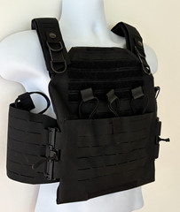SAFARILAND Tactical Plate Rack Carrier Large Black FirstSpear Kangaroo Pkt Laser
