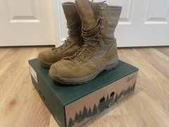 Danner USMC Reckoning 8″ Brown Tactical Boots Made in USA Men US 11 Medium 53231