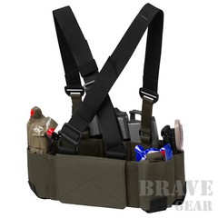 Tactical Low Vis 5.56 Ready Rig Chest Rig Concealed Lightweight Adjustable Vest