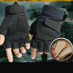 Tactical Gloves Half Finger Military Combat Shooting Hunting Fingerless Gloves