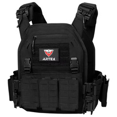 Tactical Plate Carrier Combat Vest – Quick Release MOLLE Laser Cut 1000D Nylon