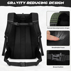 40L Tactical Backpack Military Molle Water Resistant Hiking Camping Travel Bag