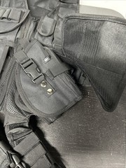 Himal Military Tactical Vest Gun Holster Molle Police Gear Combat Plate Carrier