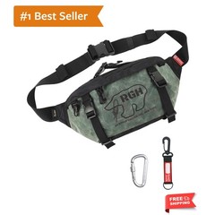 Rough Enough Tactical Fanny Pack for Men, 4L Large Crossbody Waist Bag for Hi…