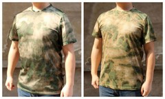 Russian New Camo Tactical T-Shirt Ice Mesh Quick Drying Breathable Training Vest