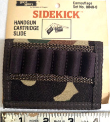 Uncle Mikes Cordura Handgun Belt Camo Cartridge 6 Cartridges 8840-0 OEM NOS NEW