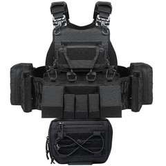 Quick Release Tactical Outdoor Vest for Ment Adjustable Breathable Weighted V…