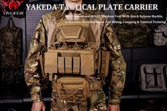 Quick Release Tactical Outdoor Vest for Ment Adjustable Breathable Weighted V…