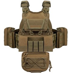Quick Release Tactical Outdoor Vest for Ment Adjustable Breathable Weighted V…