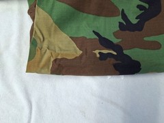 GI M81 Woodland BDU Shirt Nyco Ripstop Genuine Issue,Medium Long Hot Weather