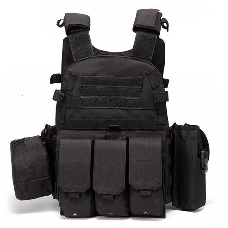 Camouflage Tactical Vest Outdoor Multi Functional Backpack Gear