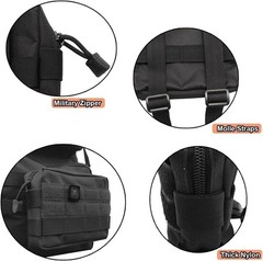 Lightweight Molle Admin Pouch – Tactical Gear Bag for Everyday Essentials