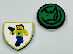SHOT Show 2026 Night Fision “Minecraft” 2 Patch Bundle, Hook & Loop, NEW!