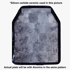 Level 3+ expanded ceramic body armor hard plate Level III+, lab tested & video