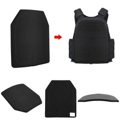 UHMWPE NIJ IIIA Bulletproof Ballistic Plates Level 3A Stand Alone Body Plates US