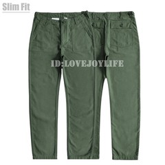 Red Tornado OG Army 107 Fatigue Pants Baker Pants Straight Casual Cargo Pants