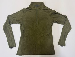 Forgeline Solutions MW Midweight Wool 1/4 Zip Neck Fatigue Green Large 19301