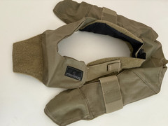 PROTECH Yoke Carrier W/Throat Collar Large Tan 1000 Denier Cordura Nylon 2 piece