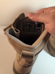 Original Swat Tactical Boots Steel Toes Size 8W