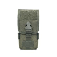 US Military Hiking Camping Phone Pocket Bag Tactical Molle Pouch Waist Belt Pack